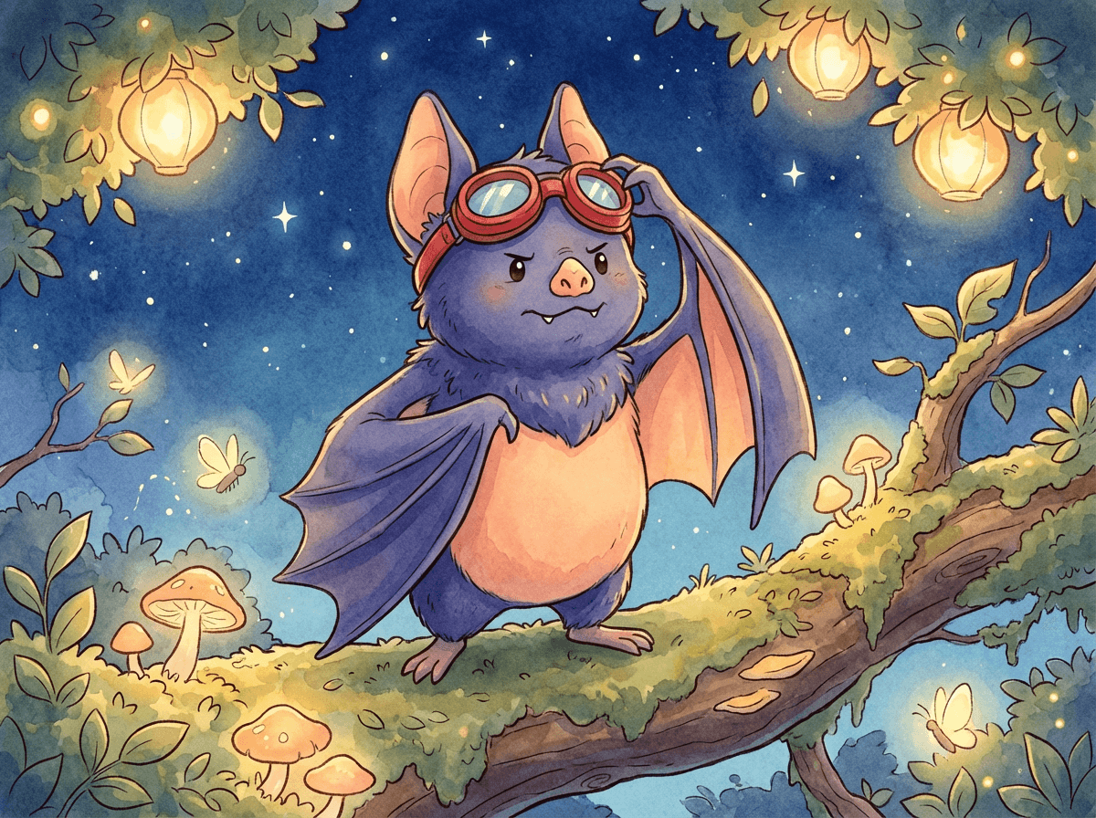 The Moonlight Adventures of Batty the Bat