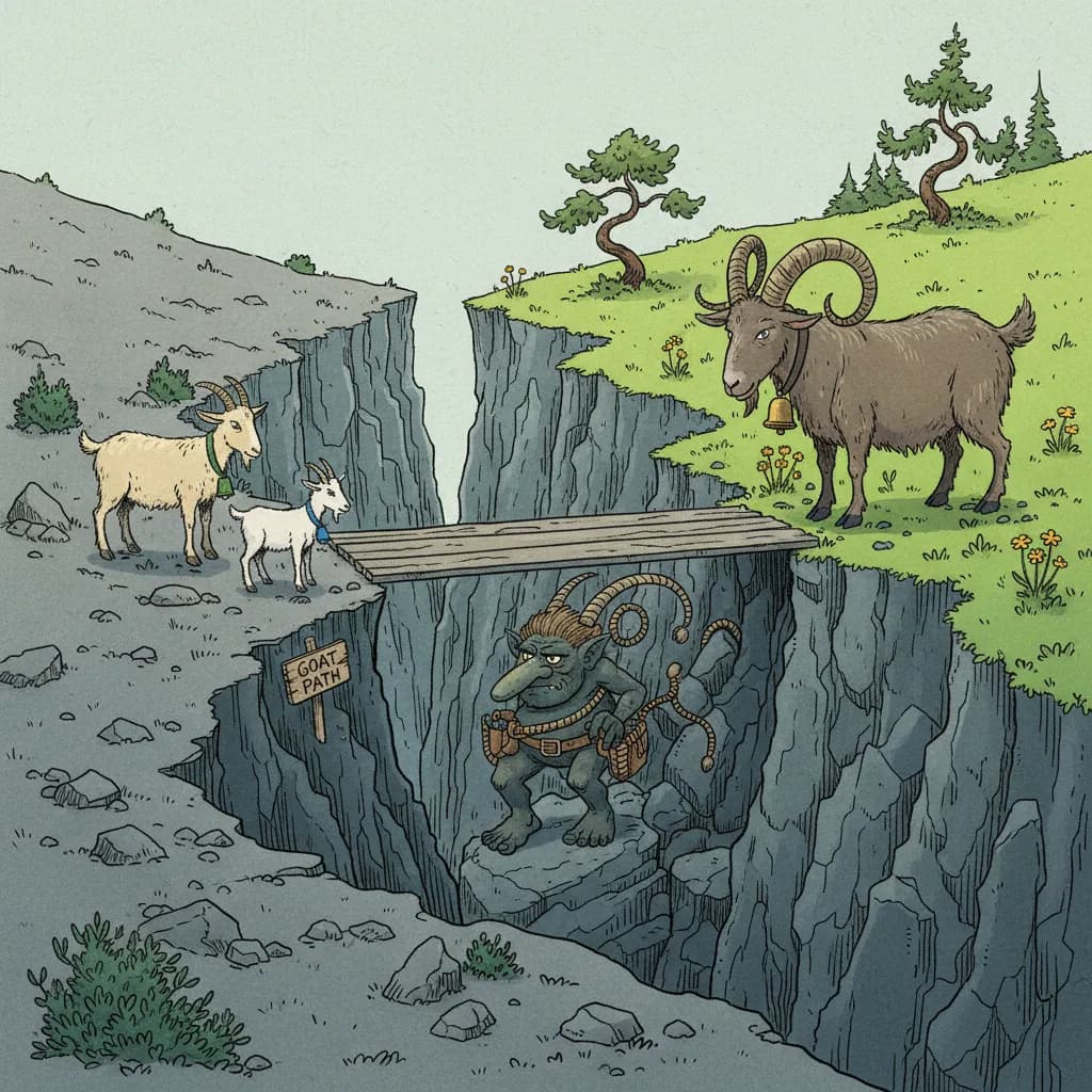 The Three Billy Goats Gruff