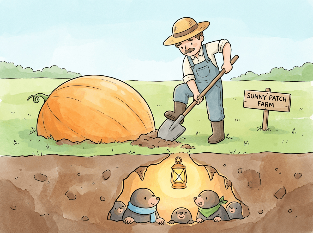 The Day Mole Town Went Missing