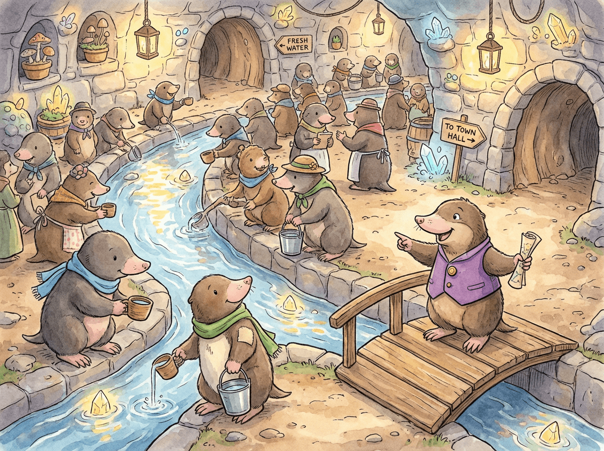 The New Water Stream and the Toothy Visitors