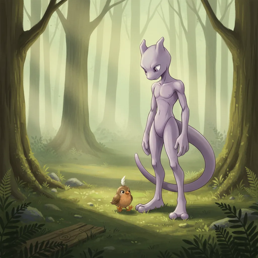 Mewtwo's Quiet Forest