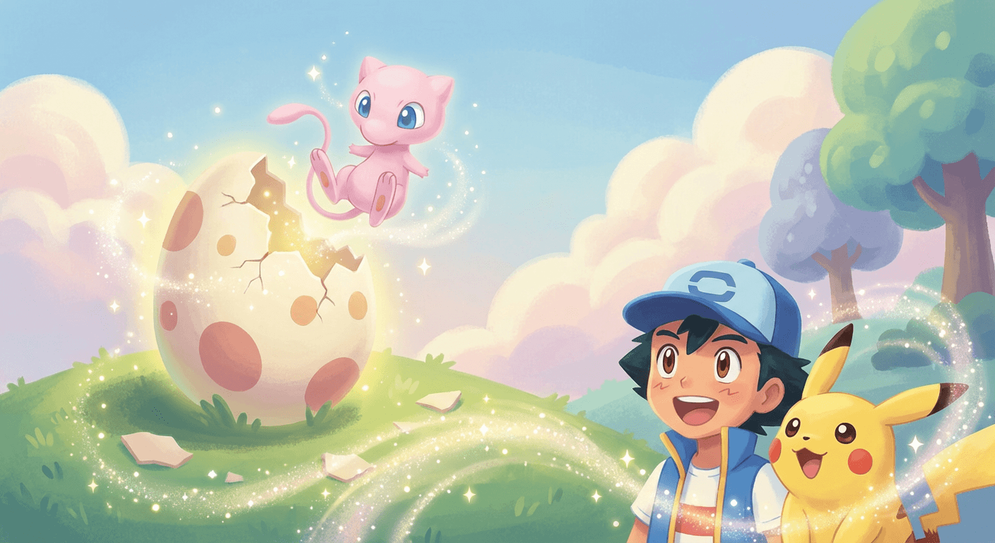 Ash and the Surprise Egg