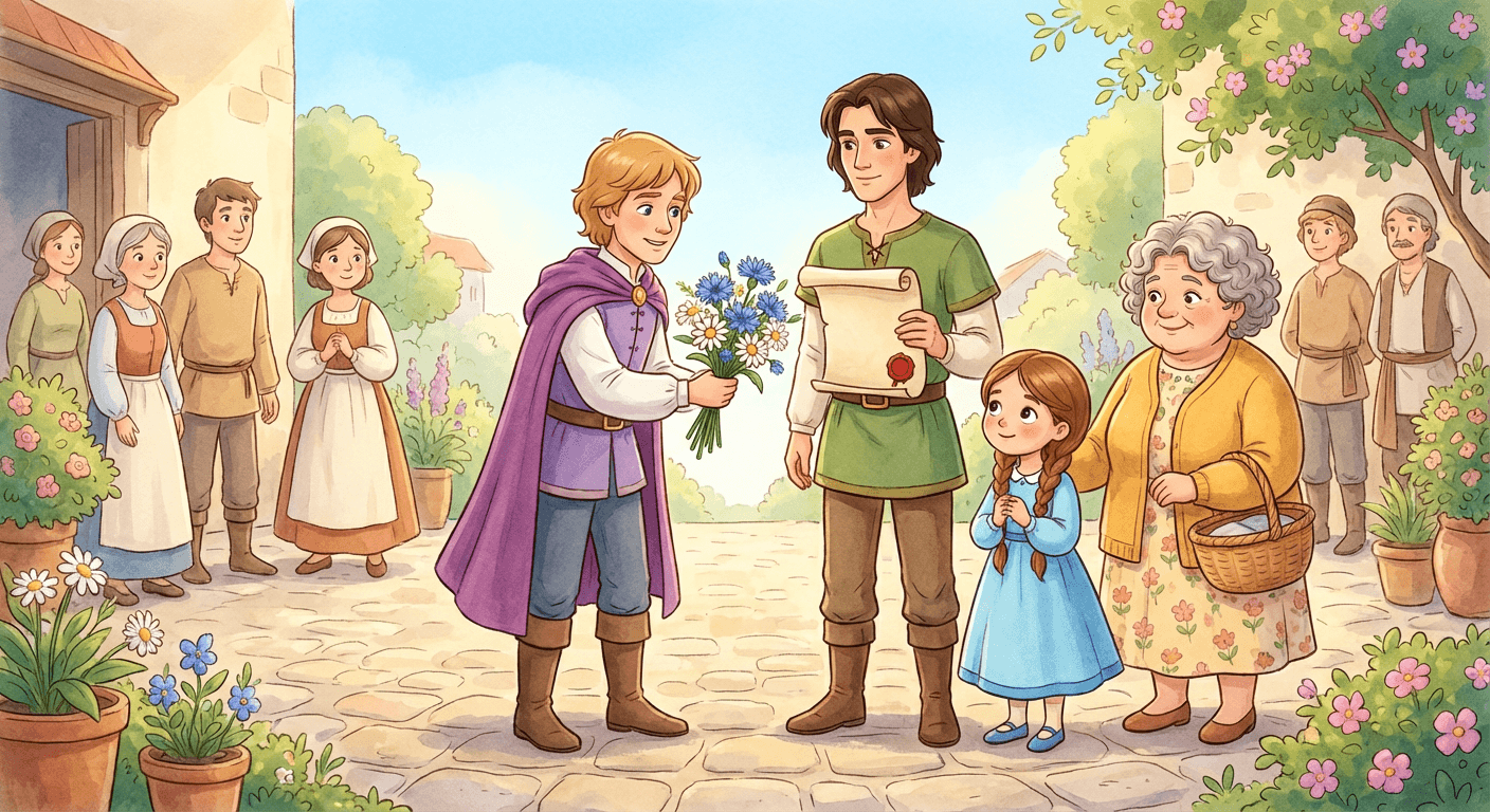 La Princesse Lada et la gentille tante