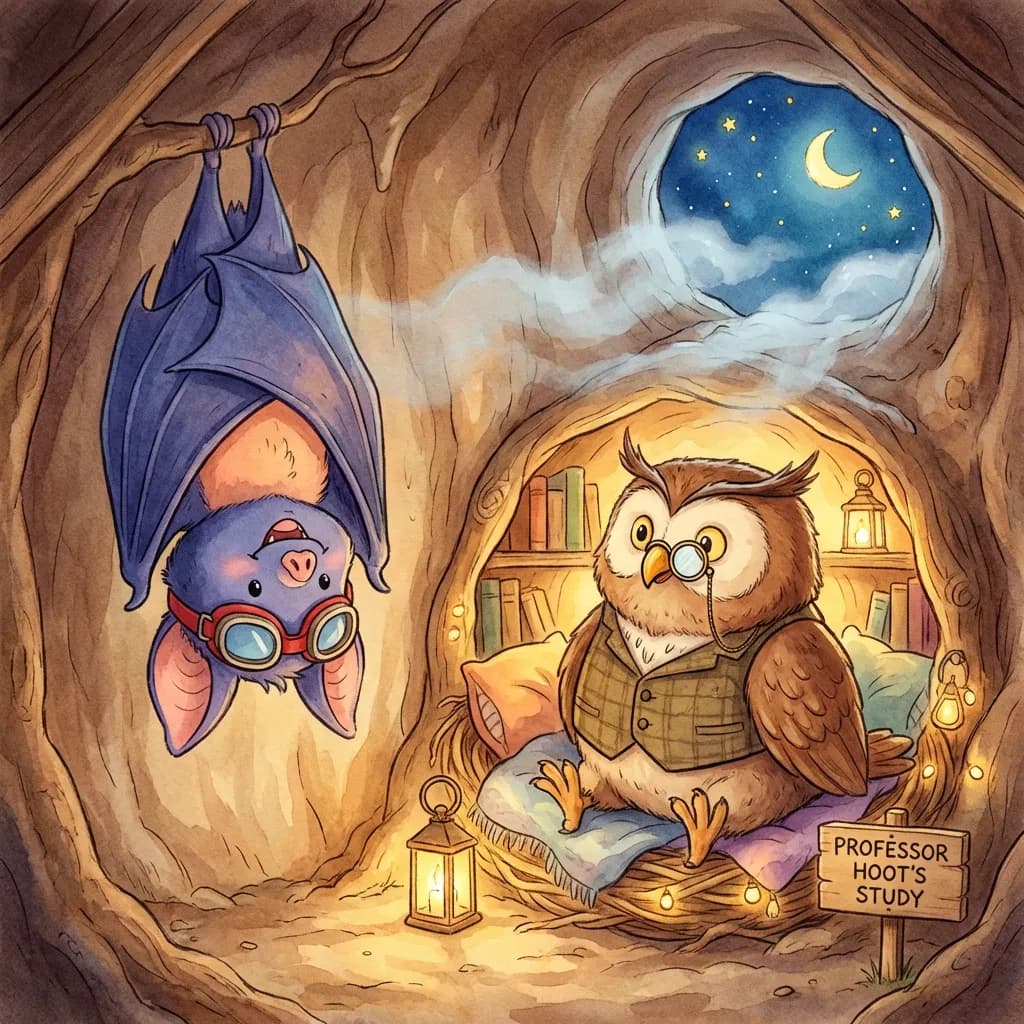 The Moonlight Adventures of Batty the Bat