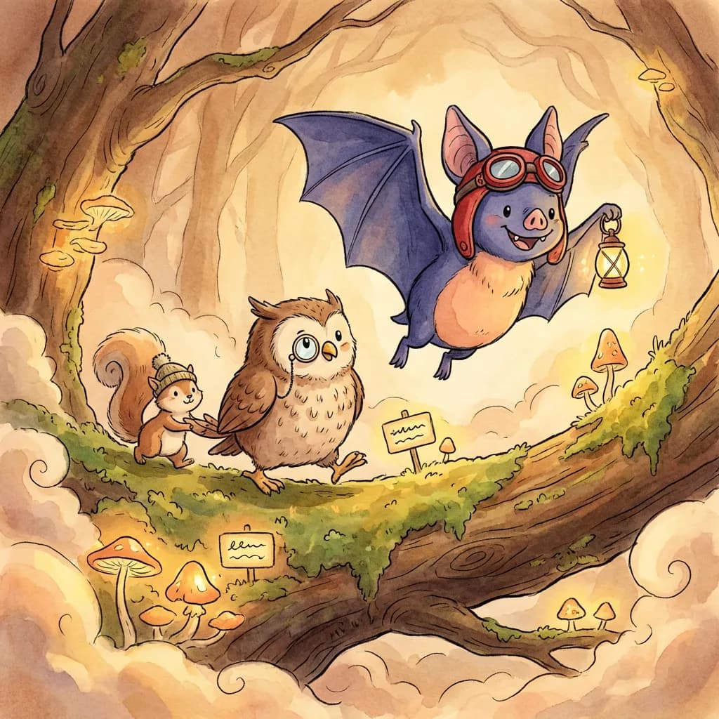 The Moonlight Adventures of Batty the Bat